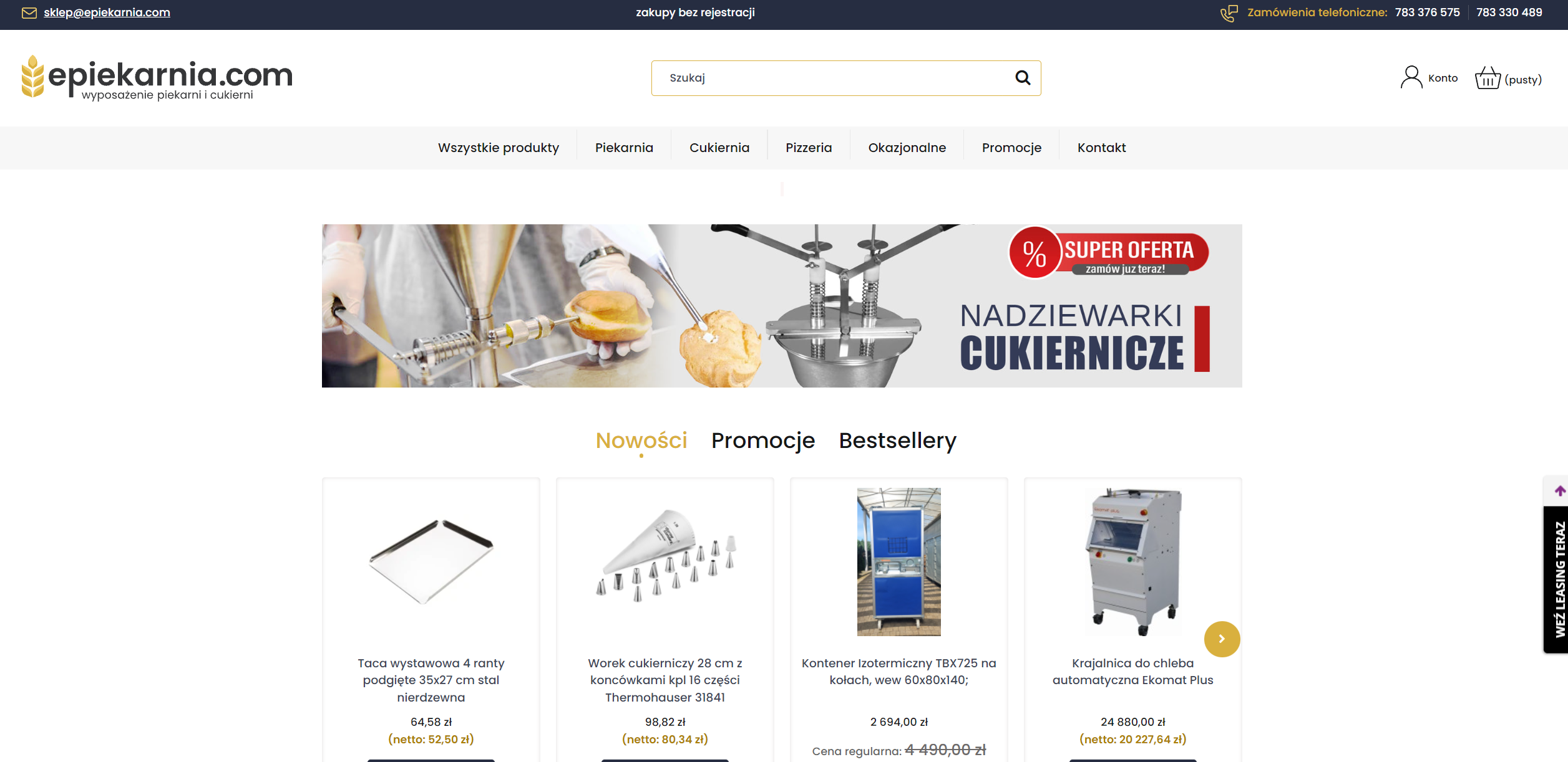 Wyposażenie cukierni - co powinno znaleźć się w każdej profesjonalnej pracowni?