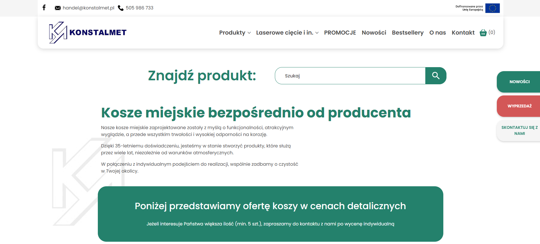 Trwałość i odporność na warunki atmosferyczne - jakie uliczne kosze na śmieci sprawdzają się w Polsce?